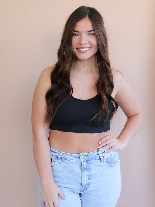 Abby Bra Top - Black