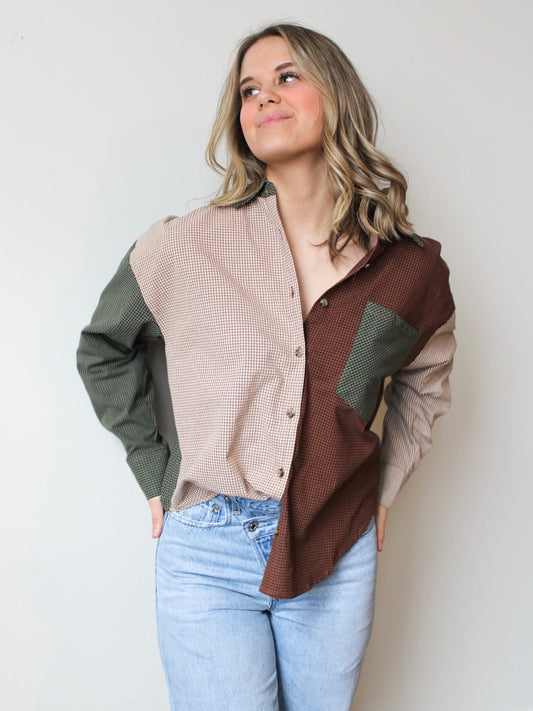 Selma Button Down Top