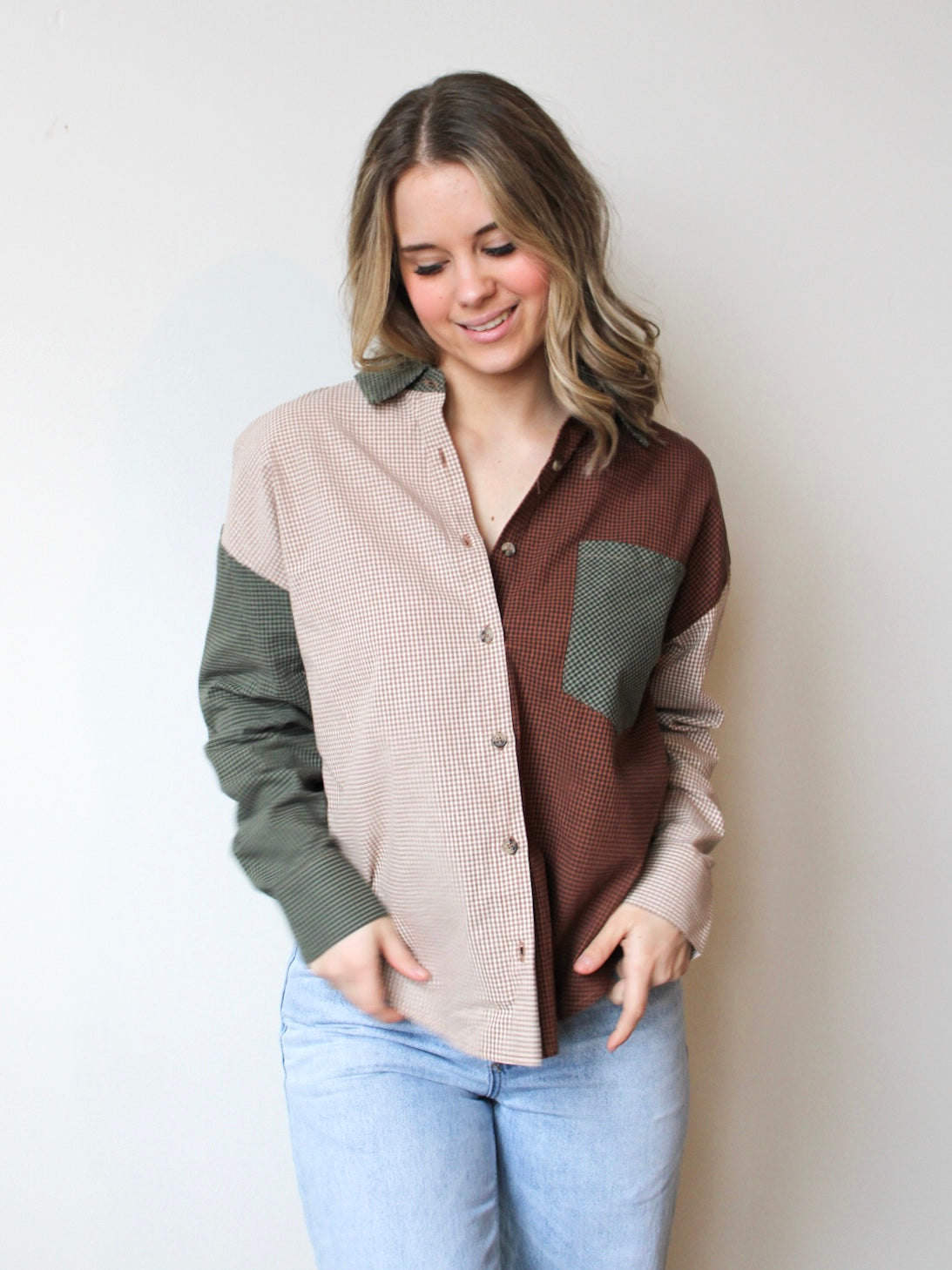 Selma Button Down Top